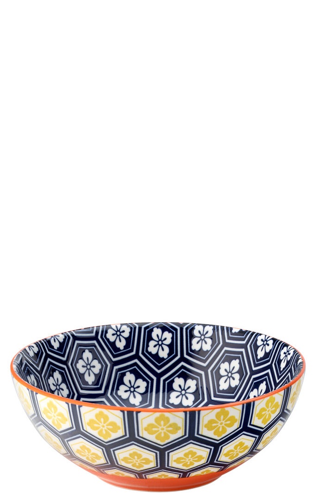Utopia – Cadiz Blue & Orange Bowl 6.3" (16cm) — CT1063-000000-B01006