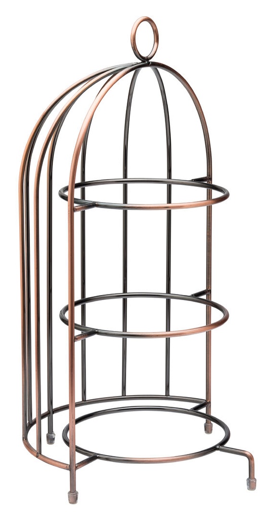 Utopia – Birdcage Plate Stand 18.5 x 10" (47 x 25cm) — CT7018-000000-B01001