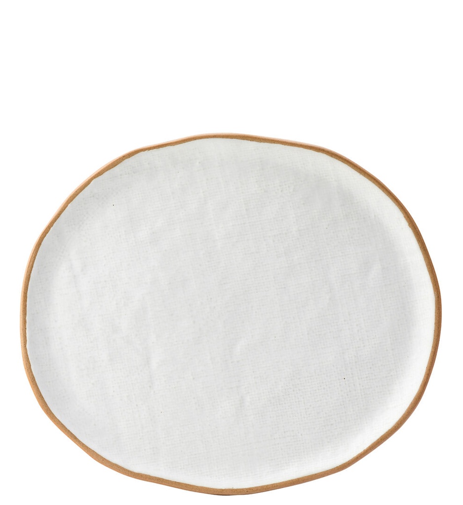 Utopia – Hessian Plate 11.5" x 10" (29cm x 25.5cm) — CT7141-000000-B01006