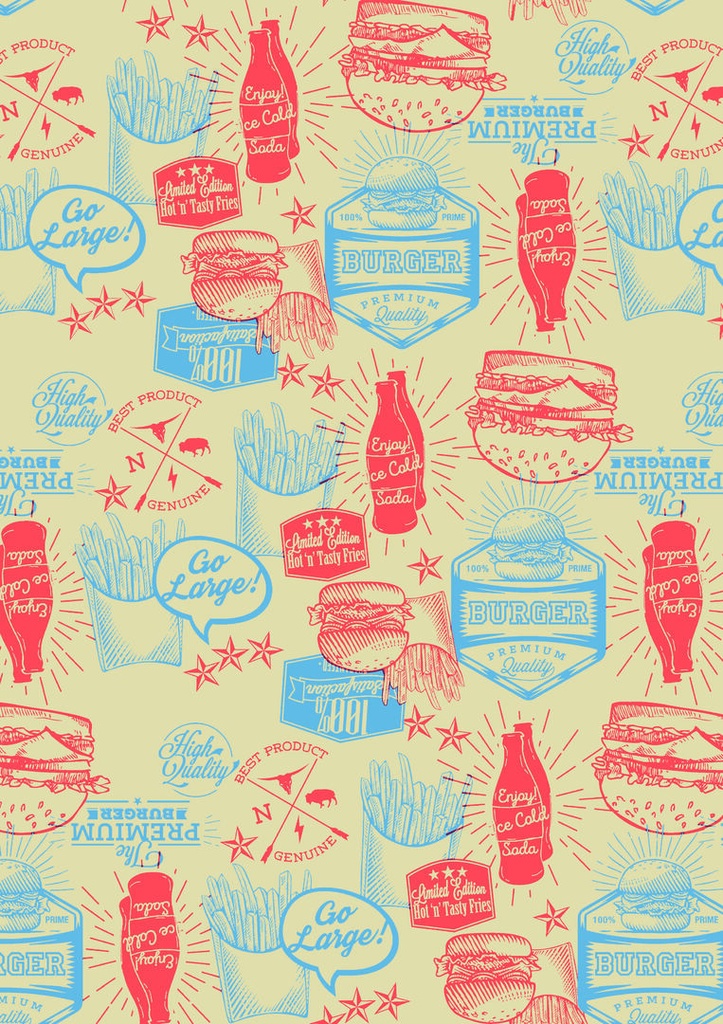 Utopia – Burger Presentation Paper 10 x 17" (25.5 x 43cm) — CT8010-000000-B01001