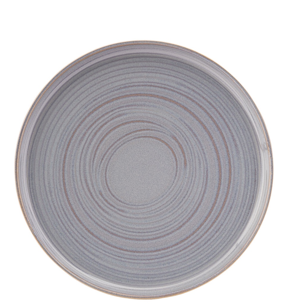 Utopia – Santo Dark Grey Coupe Plate 11" (28cm) — CT9208-000000-B01006