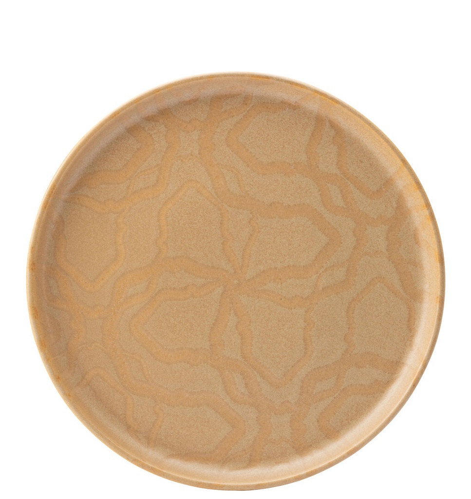 Utopia – Maze Flax Walled Plate 10.5" (27cm) — DW0363-000000-B01006