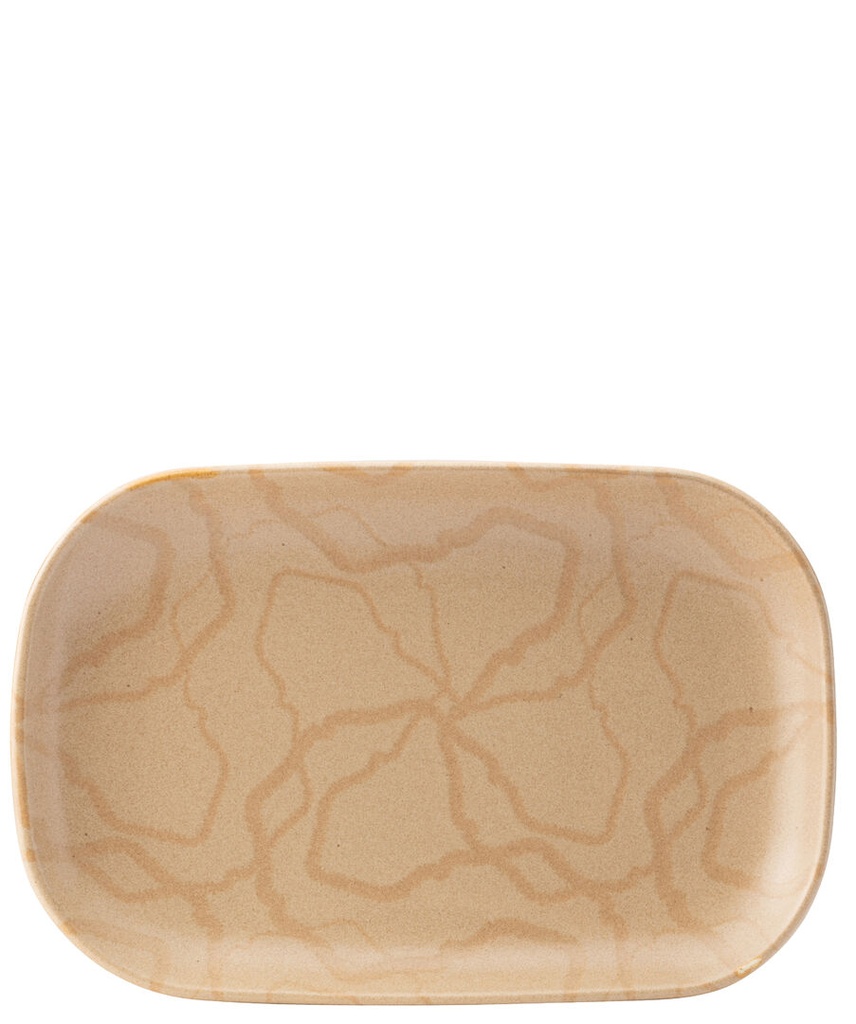 Utopia – Maze Flax Rectangular Platter (25x17cm) — DW0371-000000-B01006