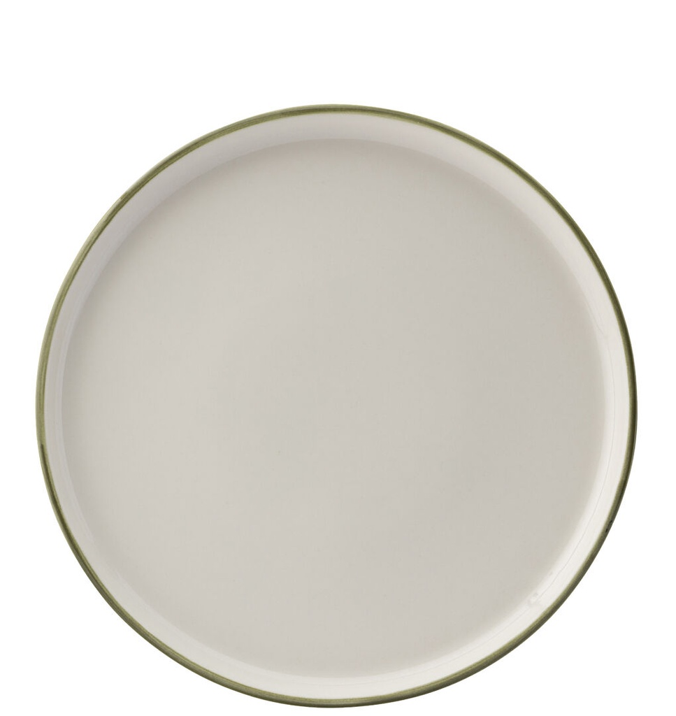 Utopia – Homestead Olive Walled Plate 12" (30cm) — DW0818-000000-B01006