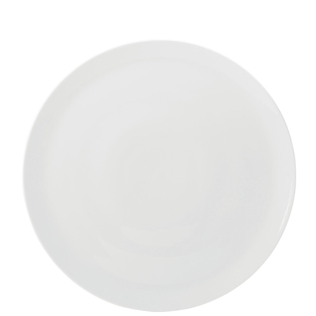 Utopia – Pure White Pizza Plate 13" (32cm) — E10006-000000-B01006