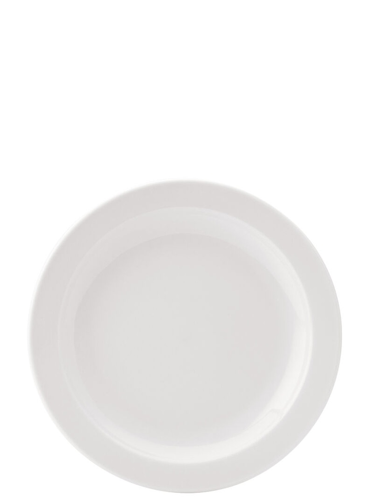 Utopia – Pure White Narrow Rim Plate 8" (20.6cm) — E13020-000000-B06036