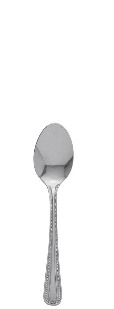 Utopia – Bead 18/0 Coffee spoon 25 mm Stainless Steel — F00312-000000-B01012