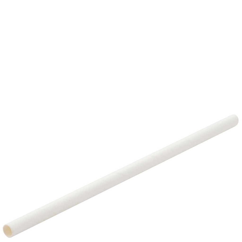 Utopia – Paper White mixed beverage Straw 5.5" (14cm) 5mm Bore — F90193-000000-B01024