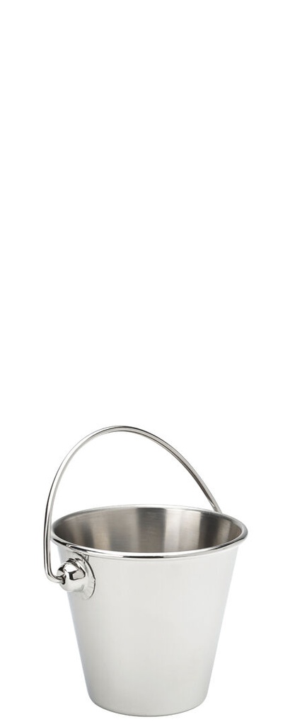 Utopia – Mini Stainless Steel Pail 3" (7.5cm) 7oz (20cl) — F91026-000000-B01006