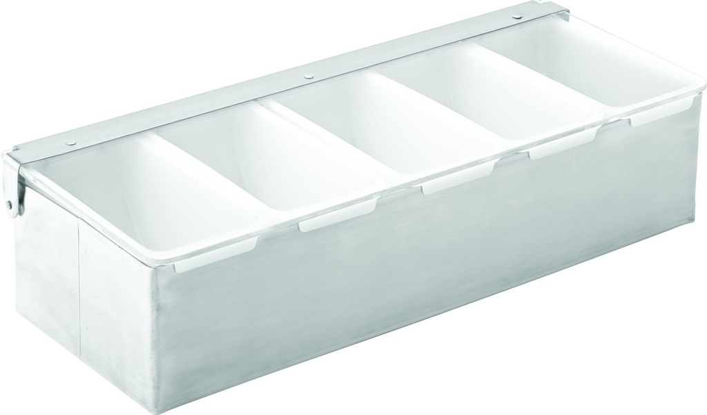 Utopia Condiment Holder - 5 Inserts 14.5" (37cm)