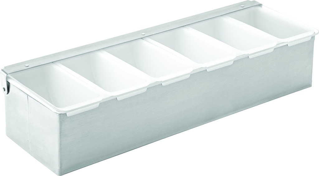 Utopia Condiment Holder - 6 Inserts 17.5" (44.5cm)