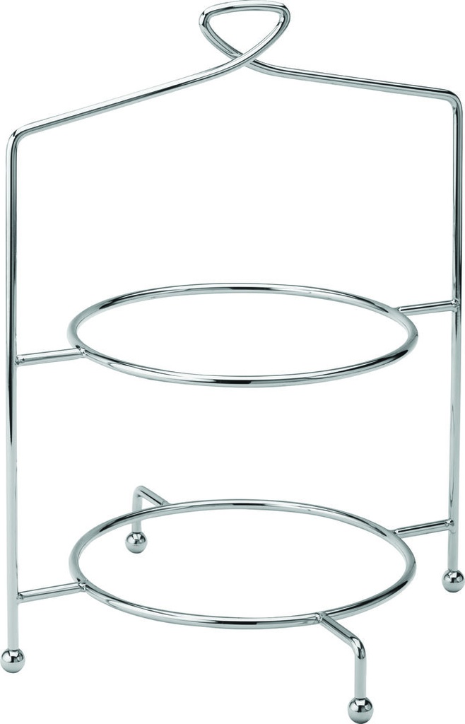 Utopia – Savoy 2 Tier Cake Plate Stand 13" (33cm) — F91200-000000-B01001
