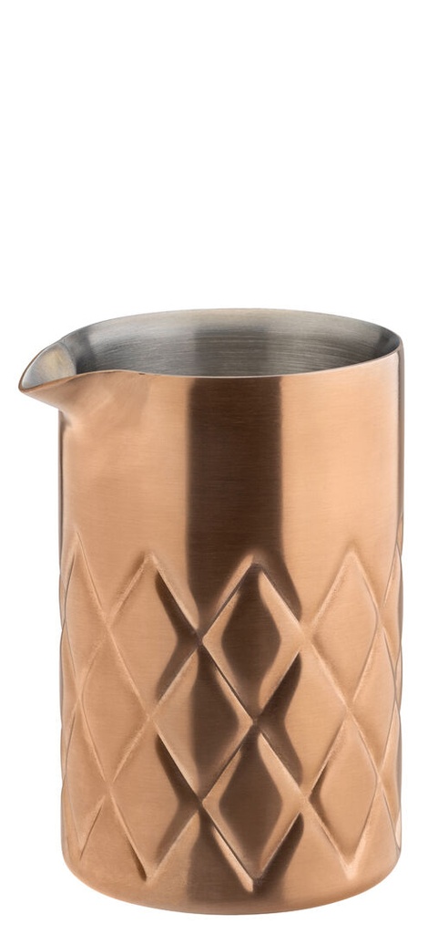 Utopia – Brushed Copper Steel Double Walled Mixing Jar 58cl — F95001-000000-B01001
