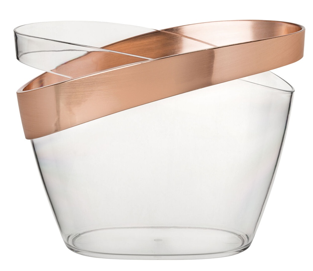Utopia – Copper Banded Sparkling beverage Bucket 12" (30cm) — HD0889-000000-B01002
