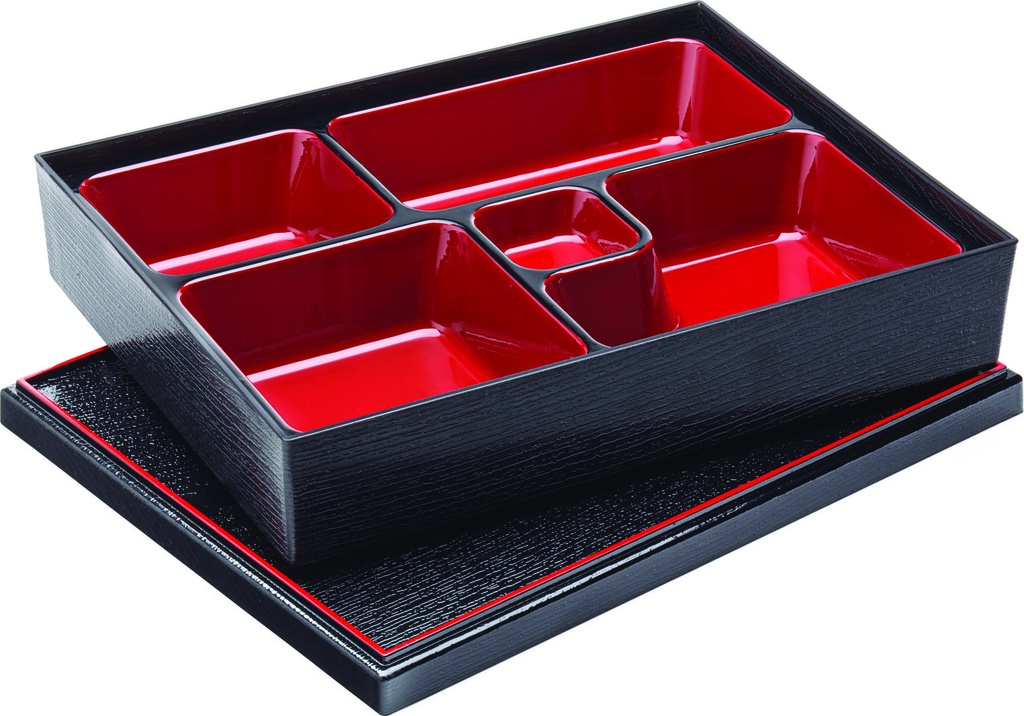 Utopia – Bento Box 10.5 x 8.25" (27 x 21cm) 5 Compartment — JMP301-000000-B01005