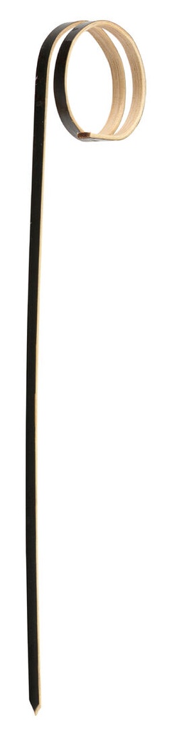Utopia – Bamboo Black Loop Skewer 4.75" (12cm) — JMP868-000000-B01001