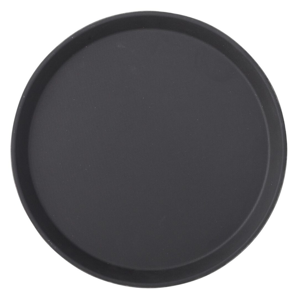 Utopia – Black Non Slip Tray Round 14" (35.5 cm) — JMP923-000000-B01012