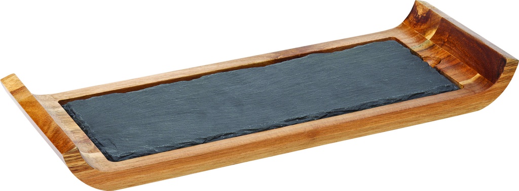 Utopia – Reversible Acacia Board with Indents 16.25 x 6" — JMP977-000000-B01006