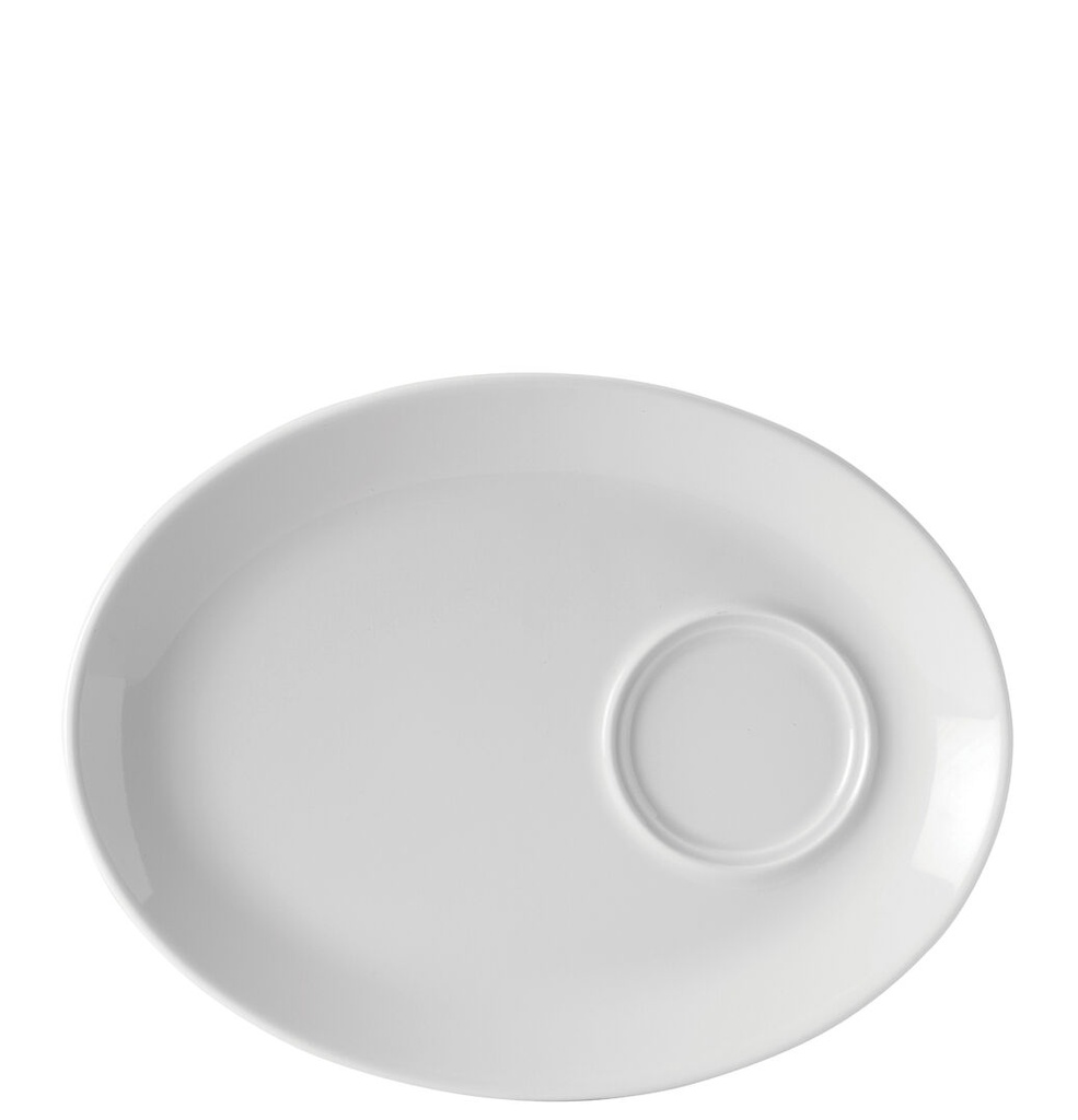 Utopia – Titan Oval Gourmet Plate 11" (28cm) — K352128-00000-B01006