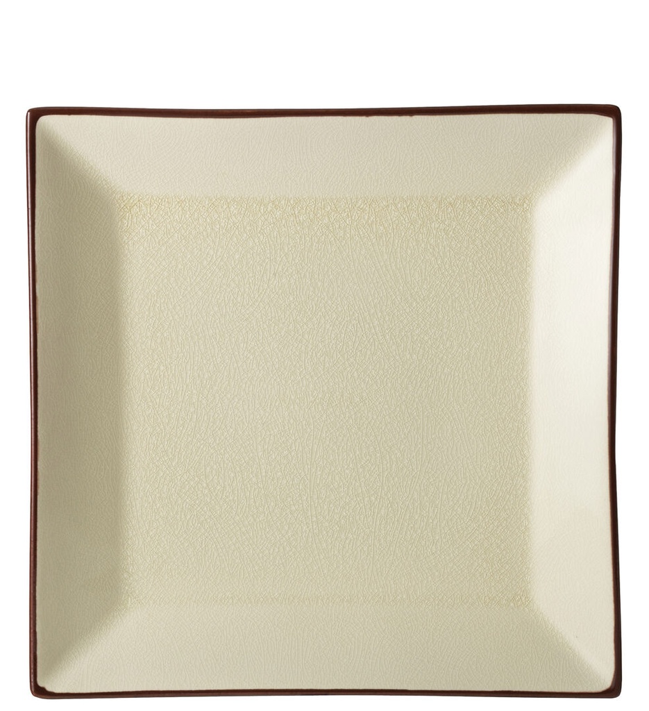 Utopia – Stone Square Plate 10" (25.5cm) — K90027-000000-B01006