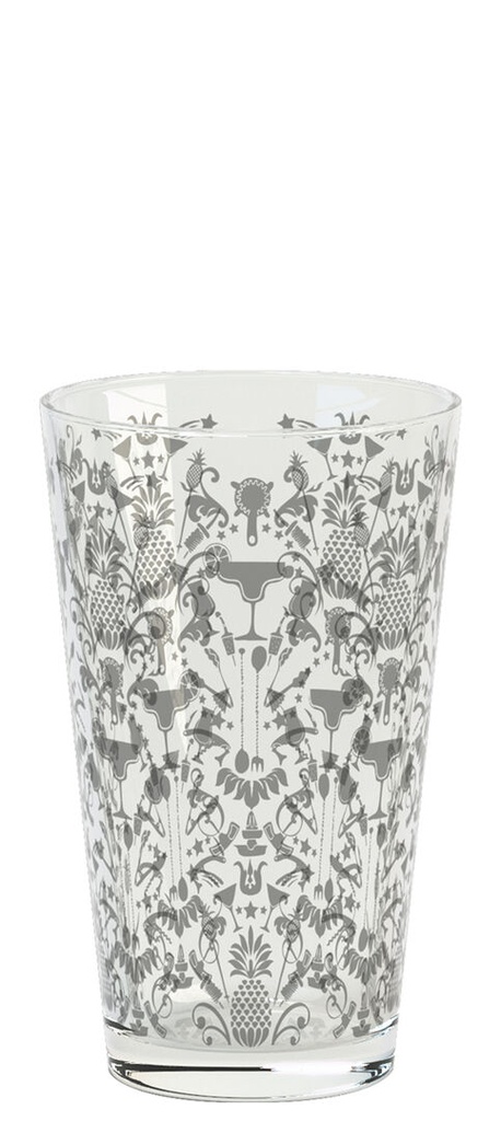 Utopia – Pasabahce – Parma Shaker Silver Chase 16oz (17cl) — P52339-SILVER-B01024