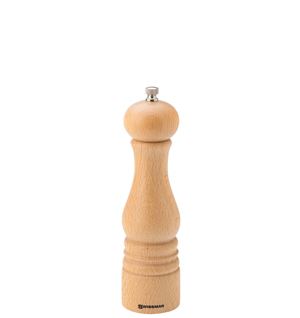 Utopia – Swissmar – Castell Natural Pepper Mill 8.5" (22cm) — SMP220-000000-B01006