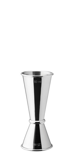 Utopia Stainless Steel Jigger 25/50ml CA (Pack of 12)