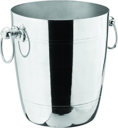 Utopia – Aluminium Bottle cooling bucket 7.5" (20cm) H: 8.5" (22cm) (Pack of 6)
