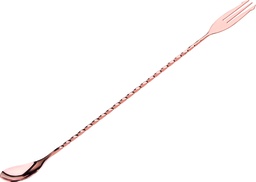 Utopia – Fork End Copper Mocktail Mixing Spoon 12" (30cm) (Pack of 12)