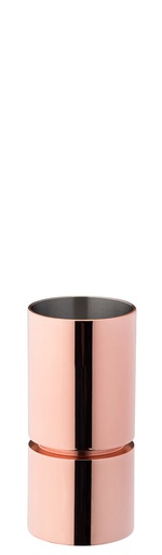 Utopia Copper Straight Sided Jigger 25ml/50ml (Pack of 6)
