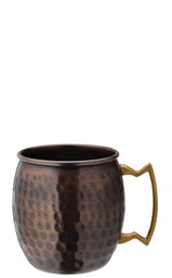 Utopia – Aged Copper Hammered Round Mug 19oz (54cl) (Pack of 6)