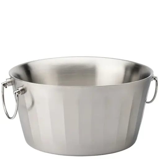 [F91212-000000-B01001] Utopia – Satin Double Wall Ice Bath 14.5 x 7.5" (37 x 19cm)
