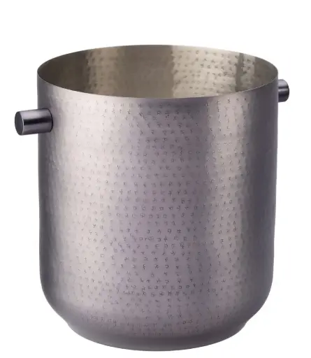 [F91222-000000-B01006] Utopia – Gunmetal Bottle cooling bucket 19.5 x 21cm (Pack of 6)