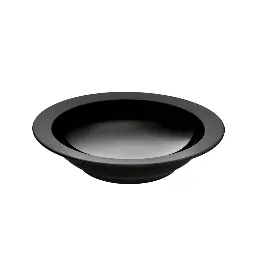 DEGRENNE BAHIA ONYX — round cereal plate 20 cm — 236550 (Pack of 6 pieces)