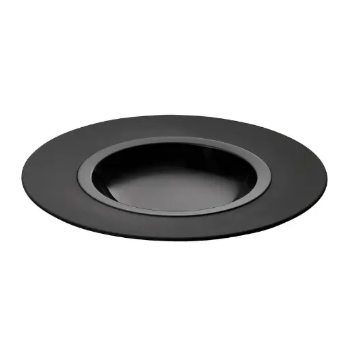 [236552] Degrenne BAHIA BLACK ONYX Large bowl gourmet plate 26 cm (Pack of 3)