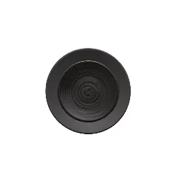 DEGRENNE BAHIA ONYX — Round bread and butter plate 14 cm — 236546 (Pack of 6 pieces)