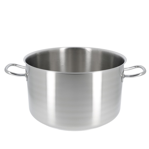 Mallard Ferrière Stainless steel stockpot without lid — Ø240 mm, 6.3 L — 00270
