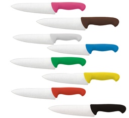 Mallard Ferrière Colour-coded chef knife — Red handle — Manufacturer-listed length: 200 mm — 01062