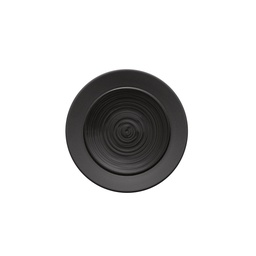 DEGRENNE BAHIA ONYX — Round bread and butter plate 14 cm — 236546-UNIT (One piece)