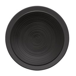 DEGRENNE BAHIA ONYX — round dinner plate 26 cm — 236548-UNIT (One piece)