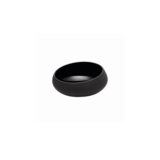 [236554-UNIT] DEGRENNE COCOTTE ONYX — slanted plate/cup    30cl — 236554-UNIT (One piece)