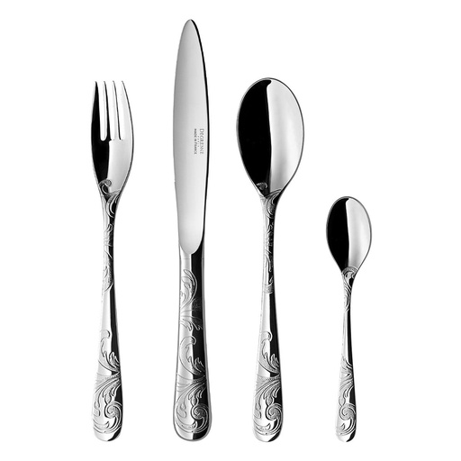 [239420] DEGRENNE COUTURE — 24 pieces box hollow handle — 239420 (Set of 24 pieces)