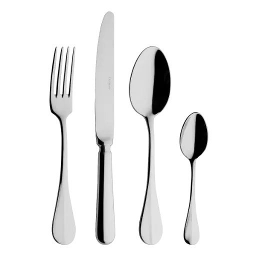 [246068] DEGRENNE BLOIS — 24 pieces box solid handle serrated — 246068 (Set of 24 pieces)