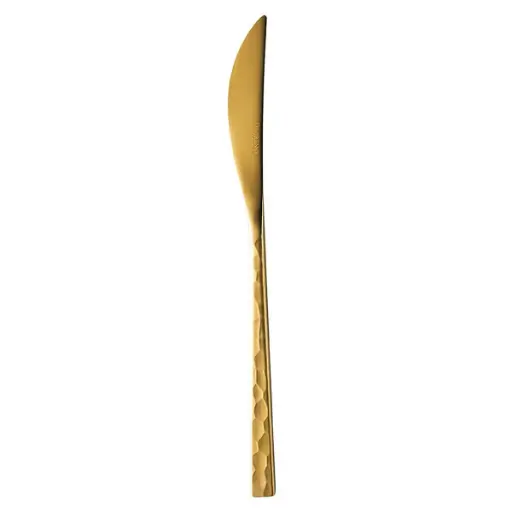 [237166] DEGRENNE FUSE MARTELE LAITON table knife solid handle serrated — 237166