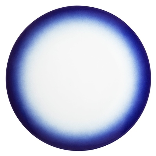 [240242] DEGRENNE BLUE SHADES — Round dinner plate 29cm — 240242 (Pack of 6 pieces)