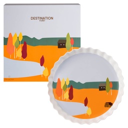 DEGRENNE DESTINATION FORET — Round pie dish 30cm — 243557 (One piece)