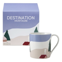 DEGRENNE DESTINATION MONTAGNE — Set of  of mug 30cl — 242350 (One piece)