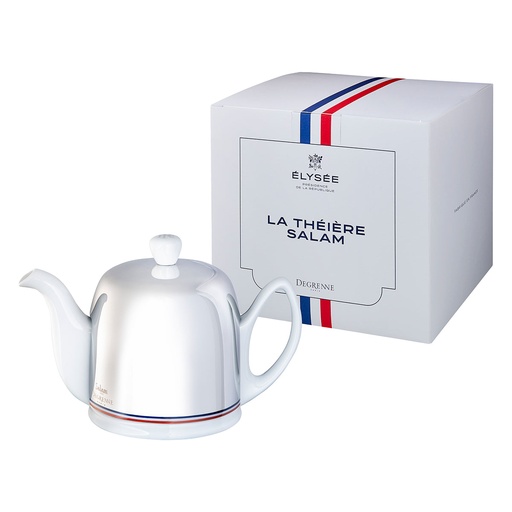 DEGRENNE DEGRENNE ELYSEE — tea pot 4 cups republique francaise — 240022 (One piece)