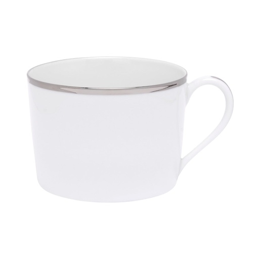 [247600] DEGRENNE GALON PLATINE — tea cup 25 cl — 247600 (Pack of 6 pieces)