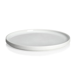 DEGRENNE LA VAISSELLE DE L ECONOME BLANCHE / WHITE — set of 4 round dinner plates
24 cm — 237512 (Set of 4 pieces)